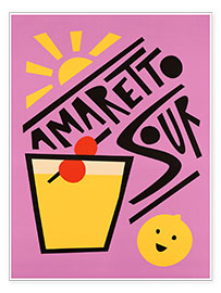 Poster Amaretto Sour