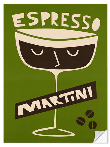 Wall sticker Espresso Martini
