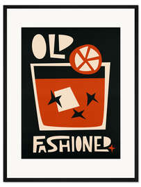 Gerahmter Kunstdruck Old Fashioned