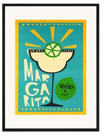 Gerahmter Kunstdruck Margarita - Fox &amp; Velvet