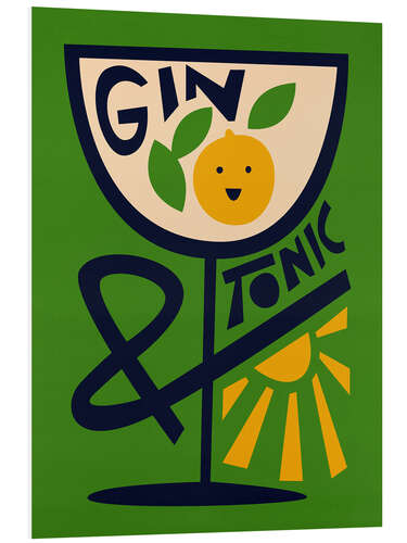 Stampa su PVC Gin Tonic