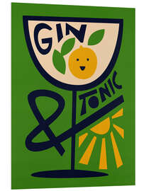 Obraz na PCV  Gin Tonic - Fox &amp; Velvet