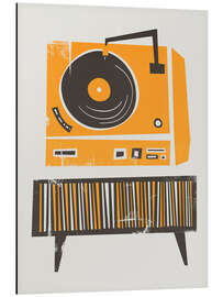 Magnettafel Plattenspieler