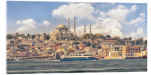 Acrylglas print Istanbul