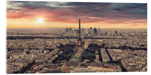 Acrylic print Wonderful Paris