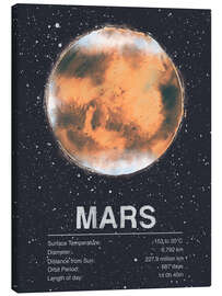 Canvas print Mars