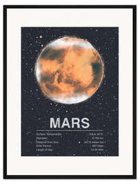 Gerahmter Kunstdruck Mars