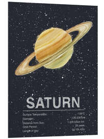 Foam board print Saturn