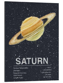 Stampa su plexi-alluminio Saturn