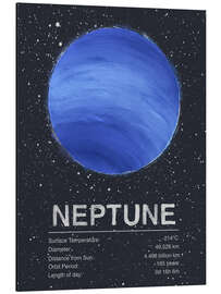 Aluminium print Neptune