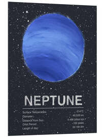 Foam board print Neptune