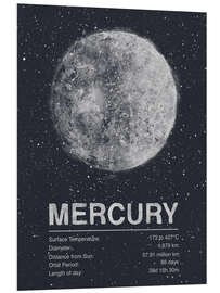 Foam board print Mercury