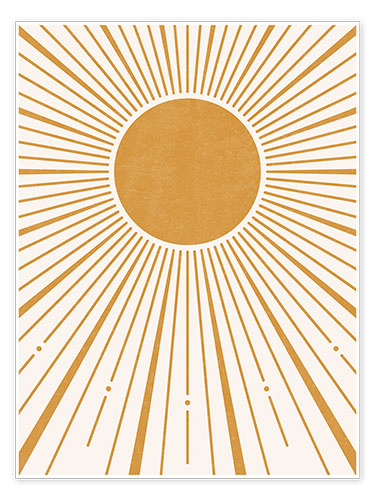 Poster Boho Sonnenaufgang
