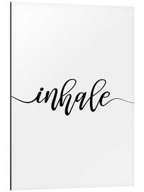 Magnettafel Inhale