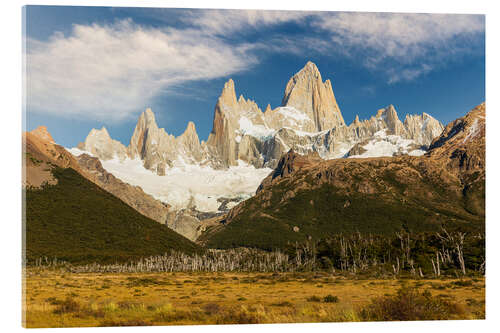 Acrylic print Patagonia