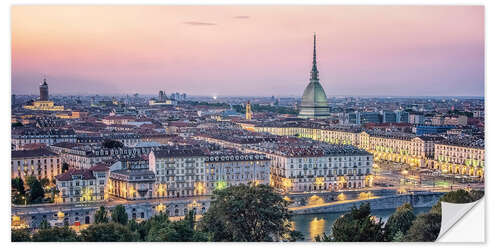 Wall sticker Turin Sunset