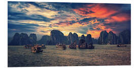 Tableau en PVC Halong Bay