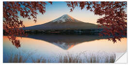 Adesivo murale Mount Fuji