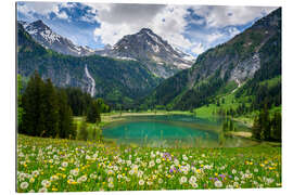 Gallery print Lauenensee near Gstaad in the Bernese Alps in spring