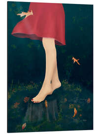 Magnettafel Tanz des Waldgeistes