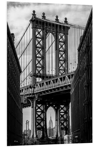 PVC print Manhattan bridge, New York