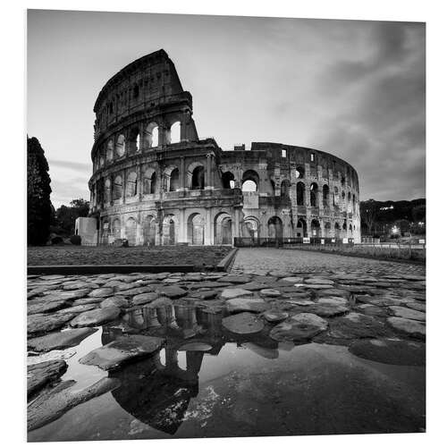 Tableau en PVC The colosseum, Rome