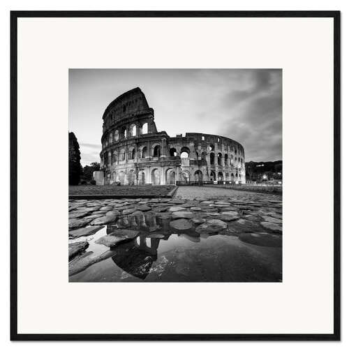 Framed art print The colosseum, Rome