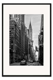 Gerahmter Kunstdruck In den Straßen von New York