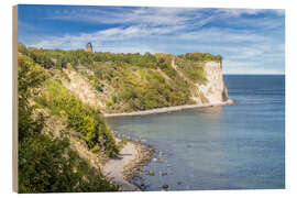 Tableau en bois Cape Arkona cliff