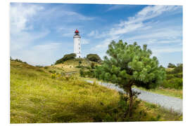 Stampa su PVC Dornbusch lighthouse on Hiddensee