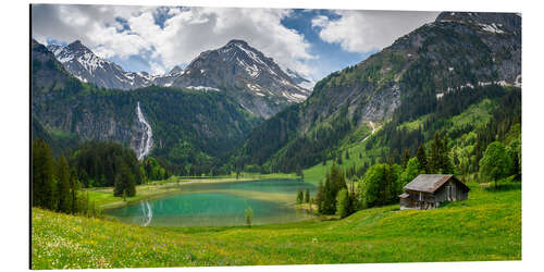 Alubild Alpen-Idylle am Lauenensee bei Gstaad