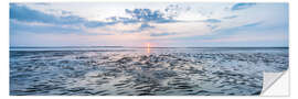 Sisustustarra On the Wadden Sea at sunset