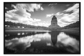 Gerahmter Kunstdruck Völkerschlachtdenkmal in Leipzig