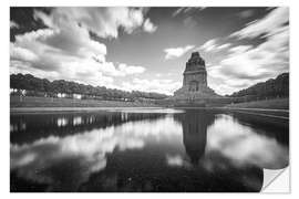 Selvklebende plakat Monument to the Battle of the Nations in Leipzig