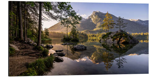 Stampa su alluminio Hintersee in the Berchtesgadener Land