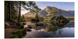 Tableau en PVC Hintersee in the Berchtesgadener Land