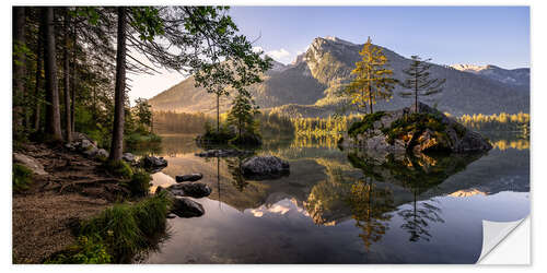 Adesivo murale Hintersee in the Berchtesgadener Land