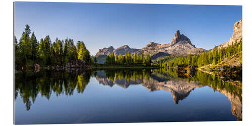 Gallery print Federa lake in den Dolomiten