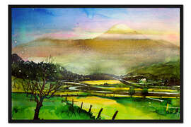 Gerahmter Kunstdruck Irland, Donegal, Inishowen