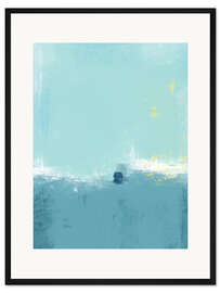 Gerahmter Kunstdruck In der Mitte