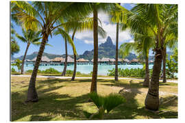 Galleritryck Mont Otemanu on Bora Bora