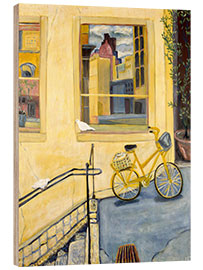 Trebilde Yellow Bike in Montmartre