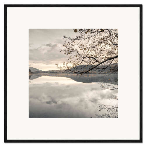 Impresión de arte enmarcada Derwent water Lake, England