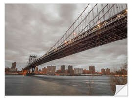 Vinilo para la pared Manhattan Bridge