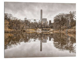 Gallery Print Spiegelungen im Central Park Pond