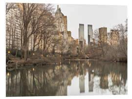 Foam board print New York Central Park