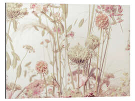 Aluminium print My beautiful meadow flowers