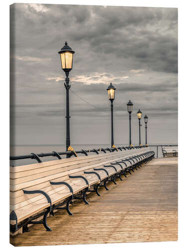 Stampa su tela Eastbourne Pier