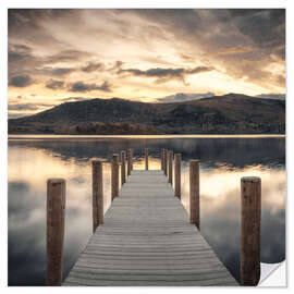 Naklejka na ścianę Derwentwater Lake Pier I