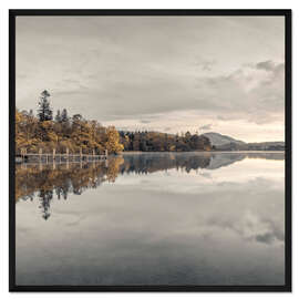 Gerahmter Kunstdruck Derwentwater See